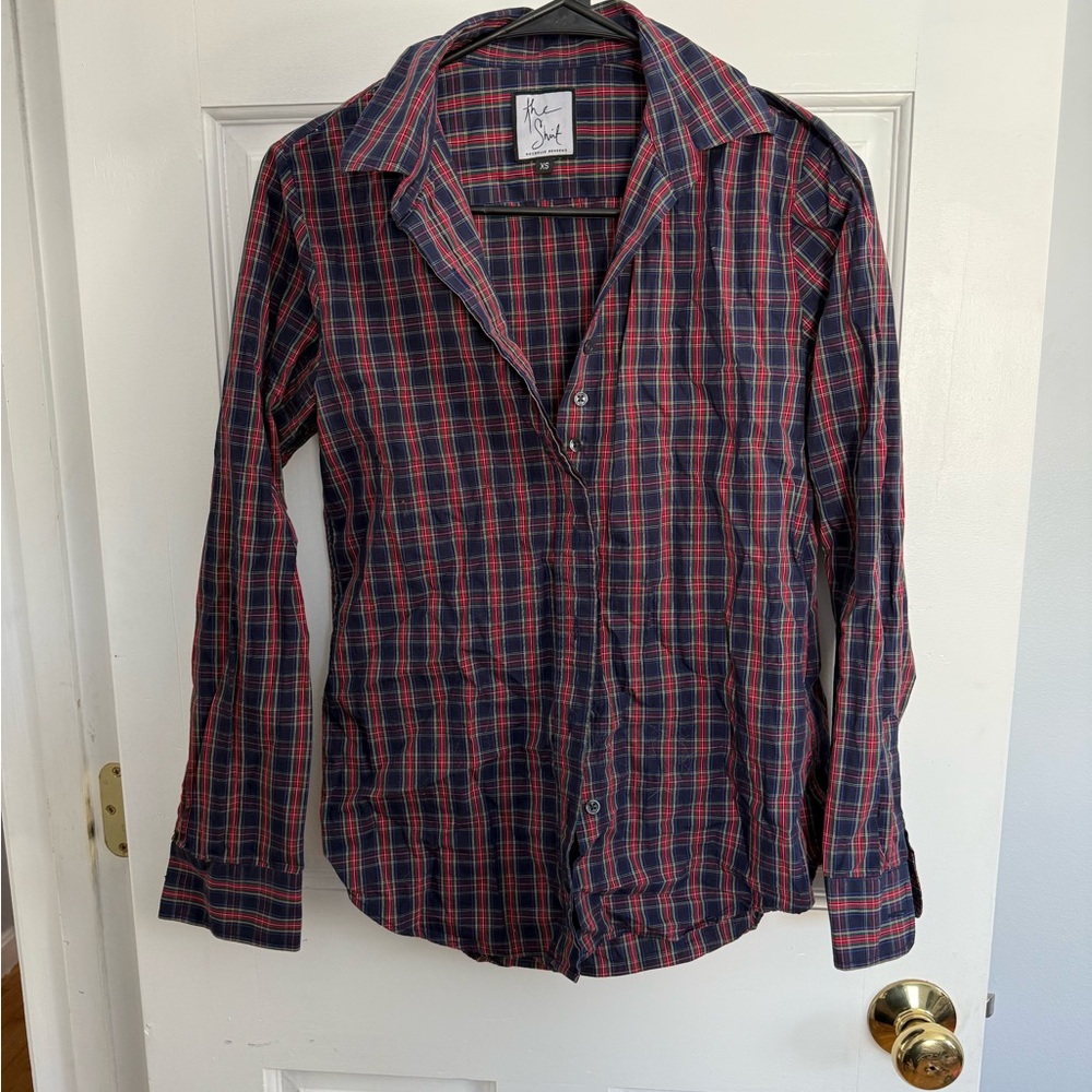 Red and Blue Plaid Shirt